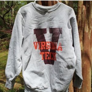VINTAGE VA TECH SWEATSHIRT